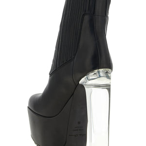 Rick Owens Beatle Kiss Ankle Boots