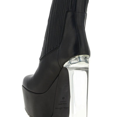 Rick Owens Beatle Kiss Ankle Boots