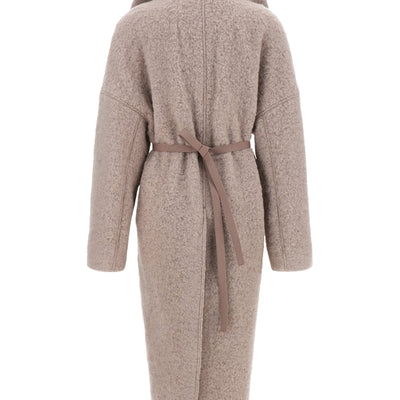 Rick Owens Dracucollar Belted Coat