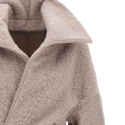 Rick Owens Dracucollar Belted Coat
