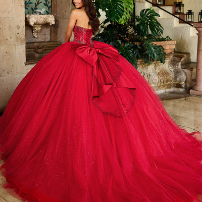 Strapless Quinceanera Dress by Rachel Allan RQ1156