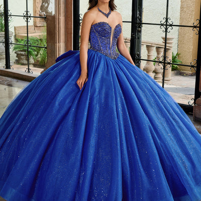 Strapless Quinceanera Dress by Rachel Allan RQ1156