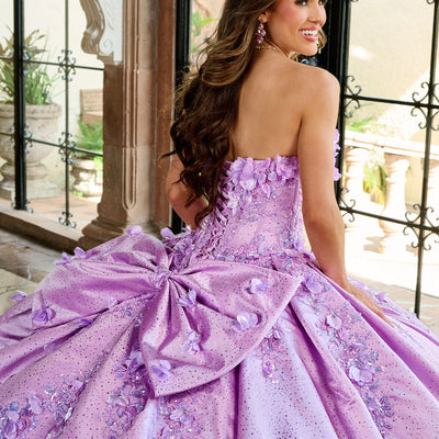 3D Floral Sweetheart Quinceanera Dress by Rachel Allan RQ1157