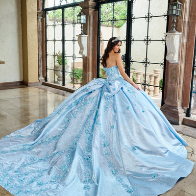 3D Floral Sweetheart Quinceanera Dress by Rachel Allan RQ1157