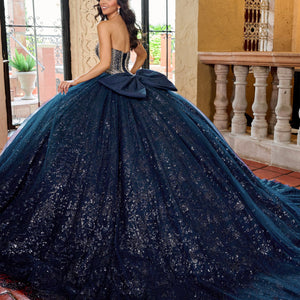 Strapless Quinceanera Dress by Rachel Allan RQ1160