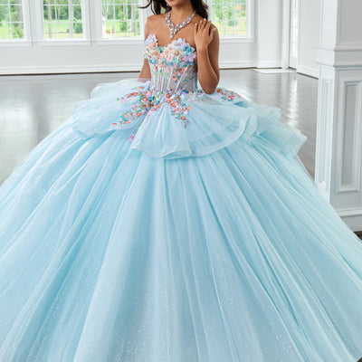 Long Sleeve Quinceanera Dress by Rachel Allan RQ1161