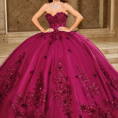 Strapless Quinceanera Dress by Rachel Allan RQ1163