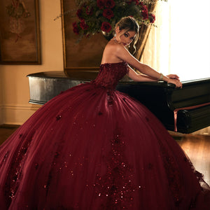 Strapless Quinceanera Dress by Rachel Allan RQ1163