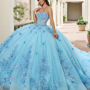 Strapless Quinceanera Dress by Rachel Allan RQ1163