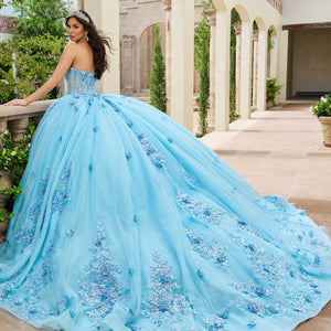 Strapless Quinceanera Dress by Rachel Allan RQ1163