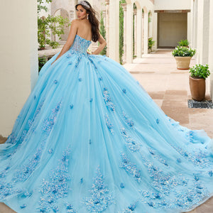 Strapless Quinceanera Dress by Rachel Allan RQ1163