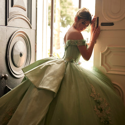 Off Shoulder Quinceanera Dress by Rachel Allan RQ2210