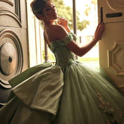 Off Shoulder Quinceanera Dress by Rachel Allan RQ2210
