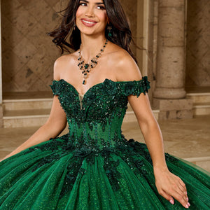 Off Shoulder Quinceanera Dress by Rachel Allan RQ2215