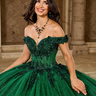 Off Shoulder Quinceanera Dress by Rachel Allan RQ2215