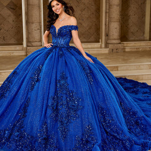 Off Shoulder Quinceanera Dress by Rachel Allan RQ2215
