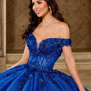 Off Shoulder Quinceanera Dress by Rachel Allan RQ2215