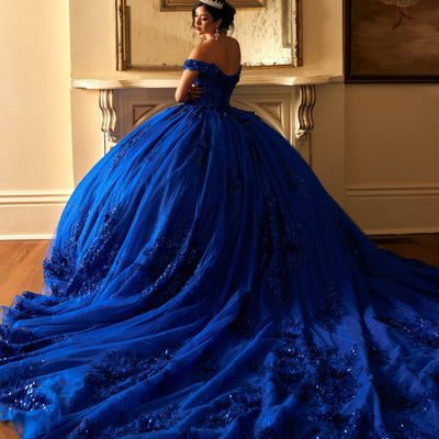 Off Shoulder Quinceanera Dress by Rachel Allan RQ2215