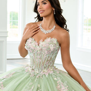 Cape Sleeve Quinceanera Dress by Rachel Allan RQ2216