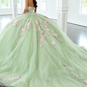 Cape Sleeve Quinceanera Dress by Rachel Allan RQ2216