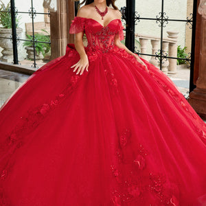 Off Shoulder Quinceanera Dress by Rachel Allan RQ2220