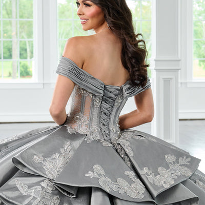 Off Shoulder Quinceanera Dress by Rachel Allan RQ2222