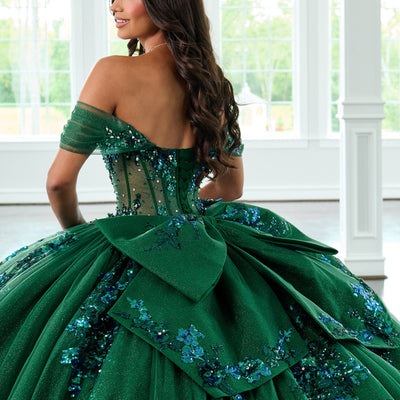 Sheer Corset Quinceanera Dress by Rachel Allan RQ2224