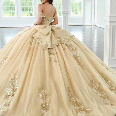 Sheer Corset Quinceanera Dress by Rachel Allan RQ2224
