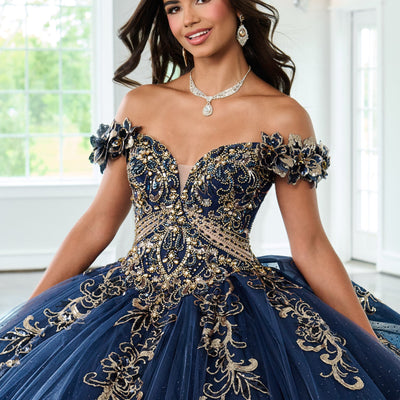 Off Shoulder Quinceanera Dress by Rachel Allan RQ3145