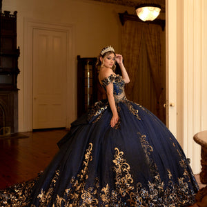 Off Shoulder Quinceanera Dress by Rachel Allan RQ3145
