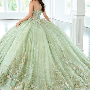 Cape Sleeve Quinceanera Dress by Rachel Allan RQ3146