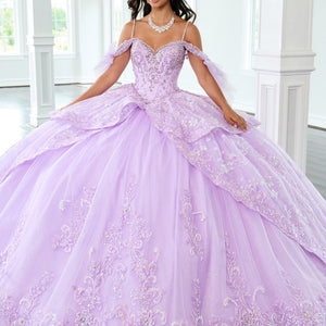 Off Shoulder Bow Quinceanera Dress by Rachel Allan RQ3147
