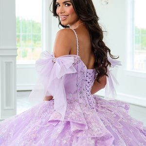 Off Shoulder Bow Quinceanera Dress by Rachel Allan RQ3147