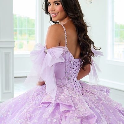 Off Shoulder Bow Quinceanera Dress by Rachel Allan RQ3147