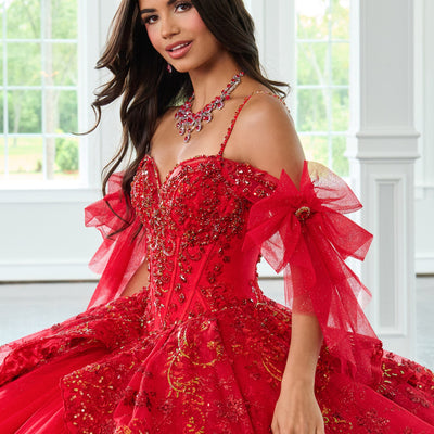 Off Shoulder Bow Quinceanera Dress by Rachel Allan RQ3147