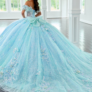 3D Butterflies Quinceanera Dress by Rachel Allan RQ3149