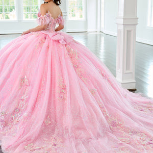 3D Butterflies Quinceanera Dress by Rachel Allan RQ3149