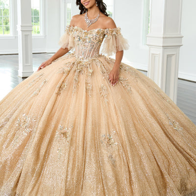Off Shoulder Quinceanera Dress by Rachel Allan RQ3150