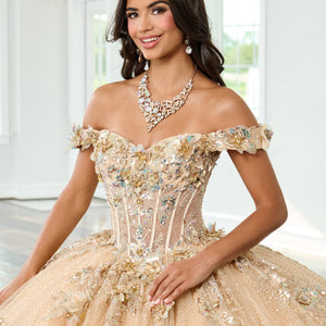Off Shoulder Quinceanera Dress by Rachel Allan RQ3150