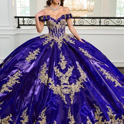 Off Shoulder Quinceanera Dress by Rachel Allan RQ3151