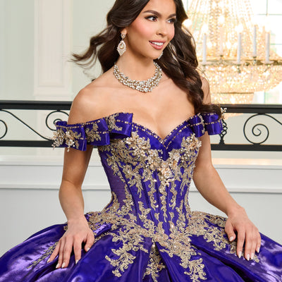 Off Shoulder Quinceanera Dress by Rachel Allan RQ3151