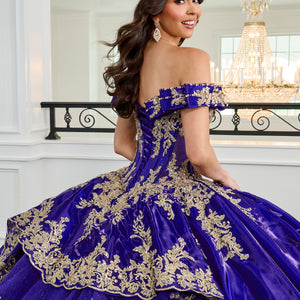 Off Shoulder Quinceanera Dress by Rachel Allan RQ3151
