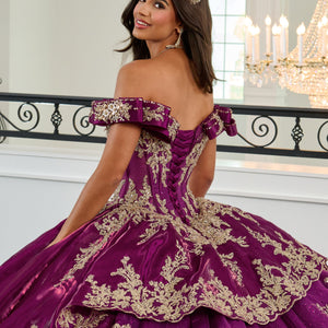 Off Shoulder Quinceanera Dress by Rachel Allan RQ3151
