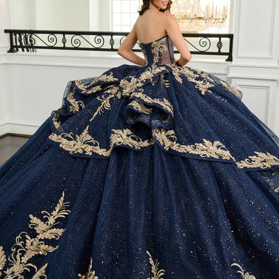 Puff Sleeve Quinceanera Dress by Rachel Allan RQ3153