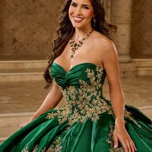 Charro Strapless Quinceanera Dress by Rachel Allan RQ5010