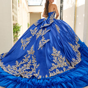 Charro Strapless Quinceanera Dress by Rachel Allan RQ5010