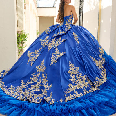 Charro Strapless Quinceanera Dress by Rachel Allan RQ5010