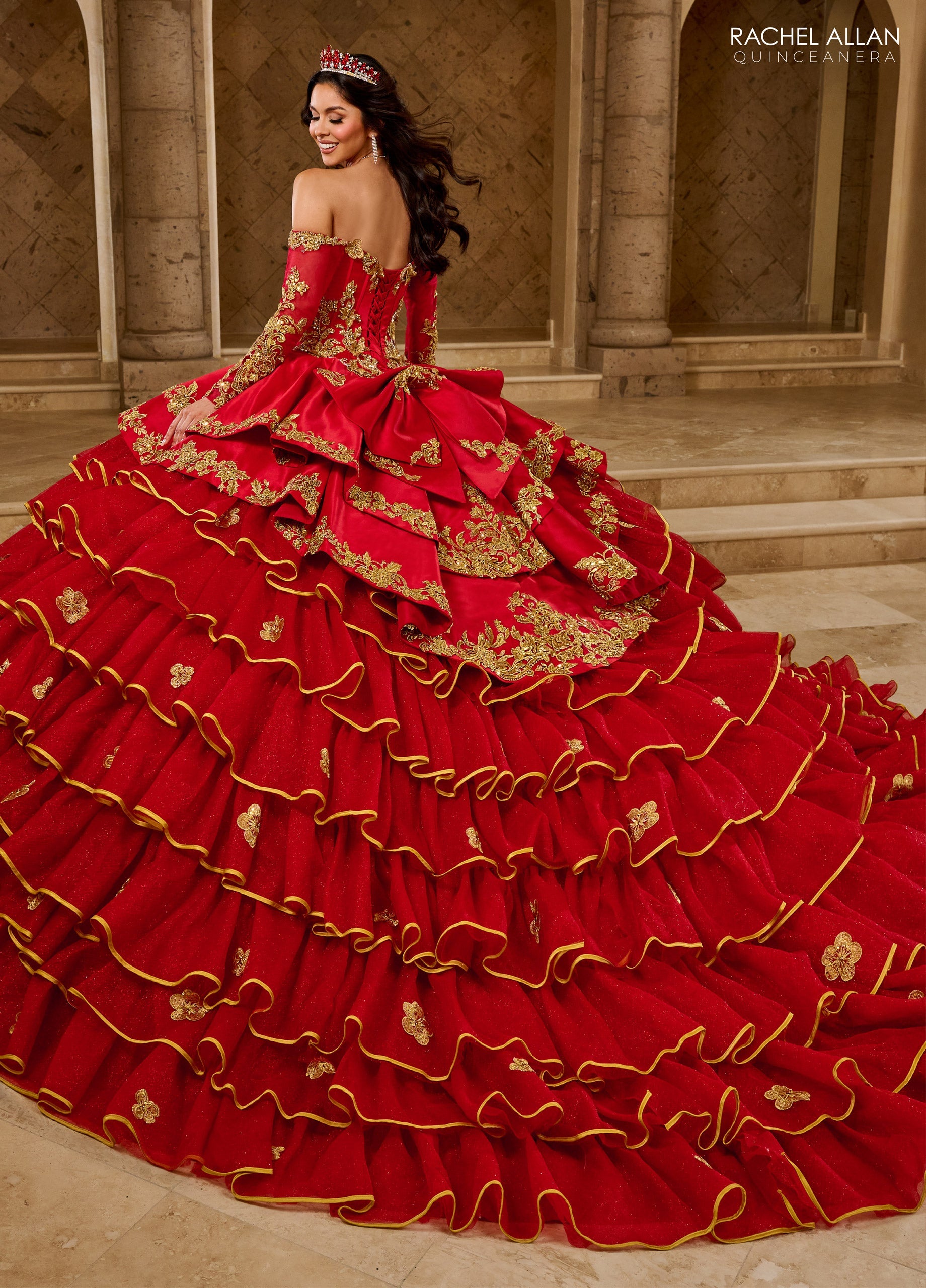 red mariachi dress Mariachi Red And Gold 15 Dresses Mariachi Quinceanera Dresses For Sale On Sale