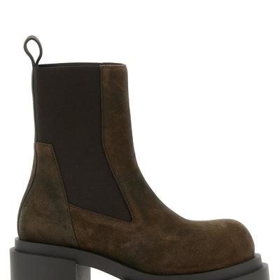 Rick Owens Beatle Bogun Ankle Boots