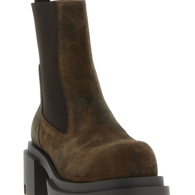 Rick Owens Beatle Bogun Ankle Boots